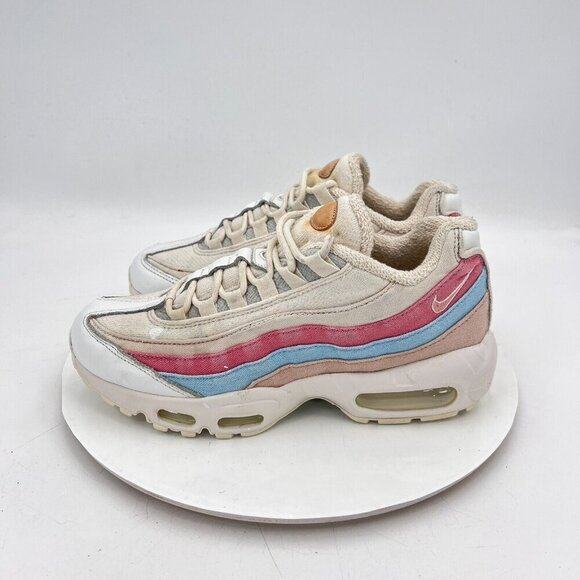 Nike Air Max 95 Women Size 9 CD7142-800 Plant Color Collection Tint Pink Shoes - Picture 1 of 11
